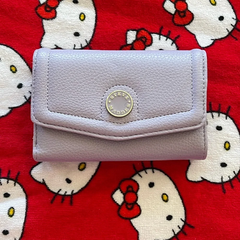 EUC Steve Madden Purple Wallet - Picture 1 of 12